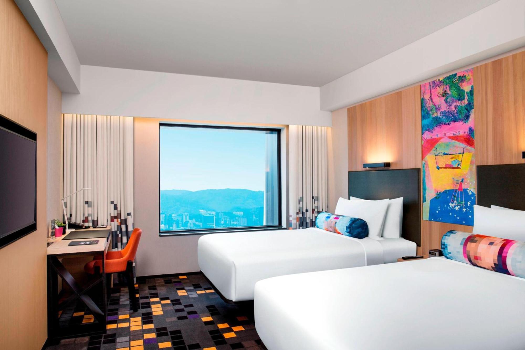 Hotel Aloft Taipei Beitou Exterior foto