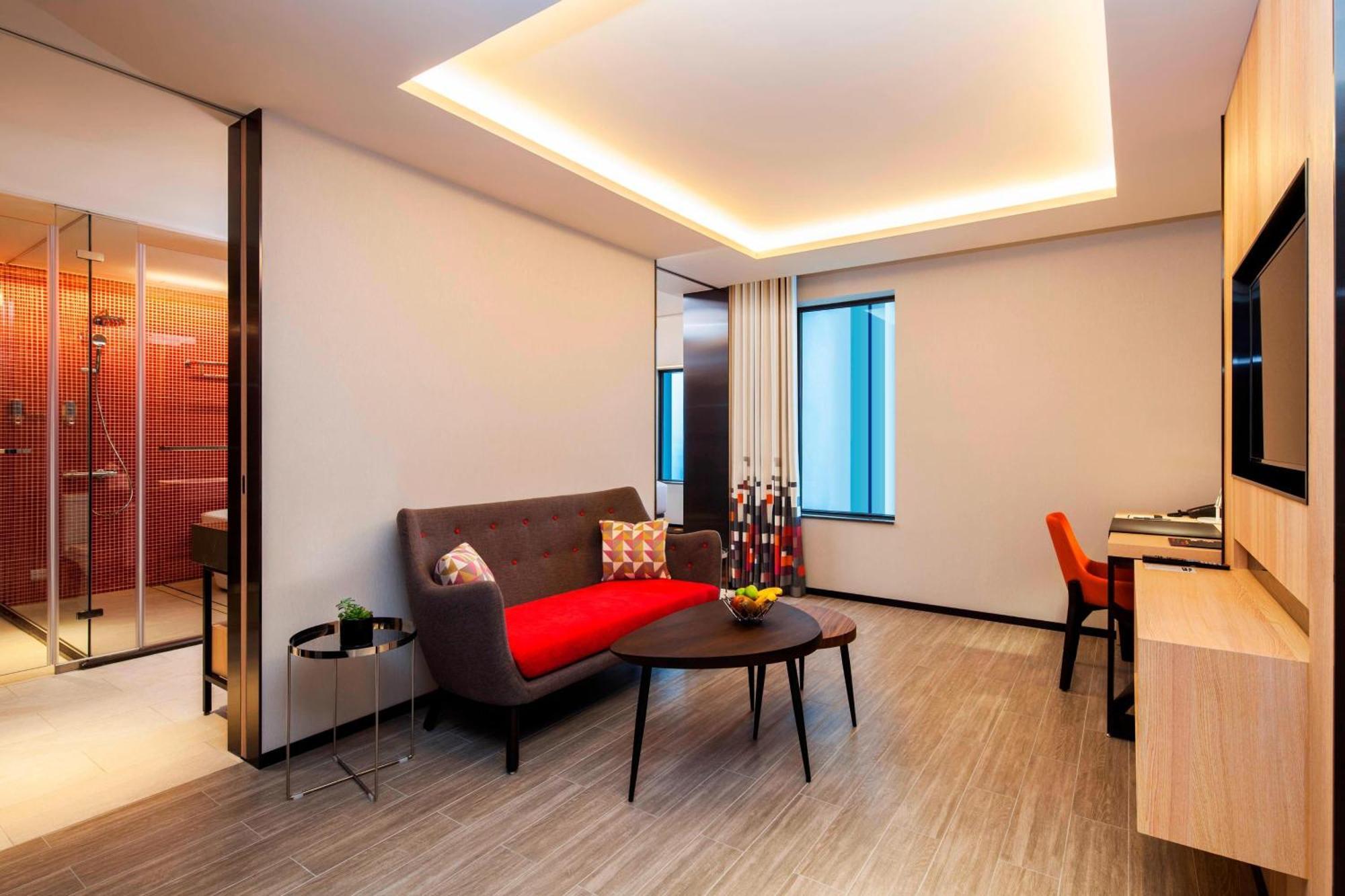 Hotel Aloft Taipei Beitou Exterior foto