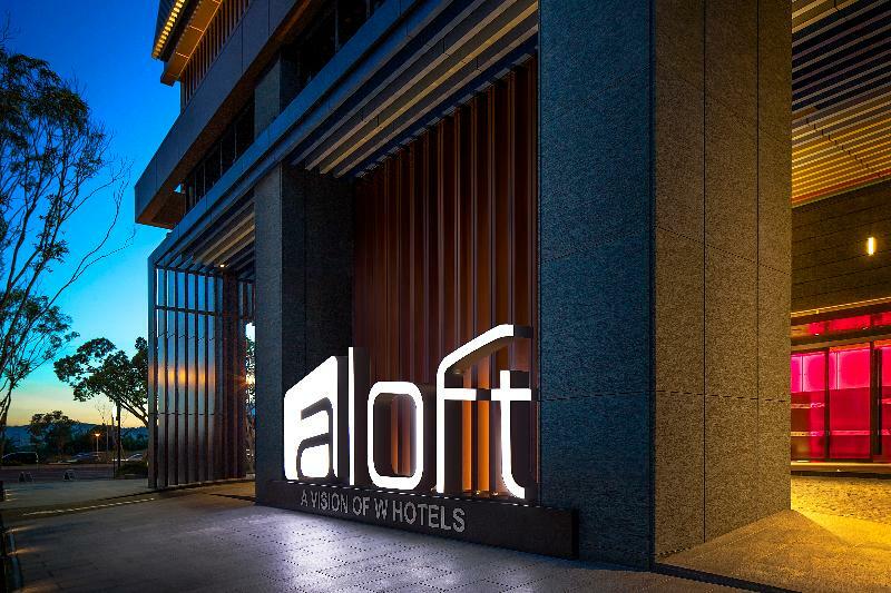 Hotel Aloft Taipei Beitou Exterior foto